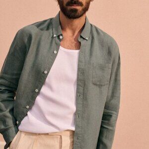 Octobre Editions Linen Charlie Shirt